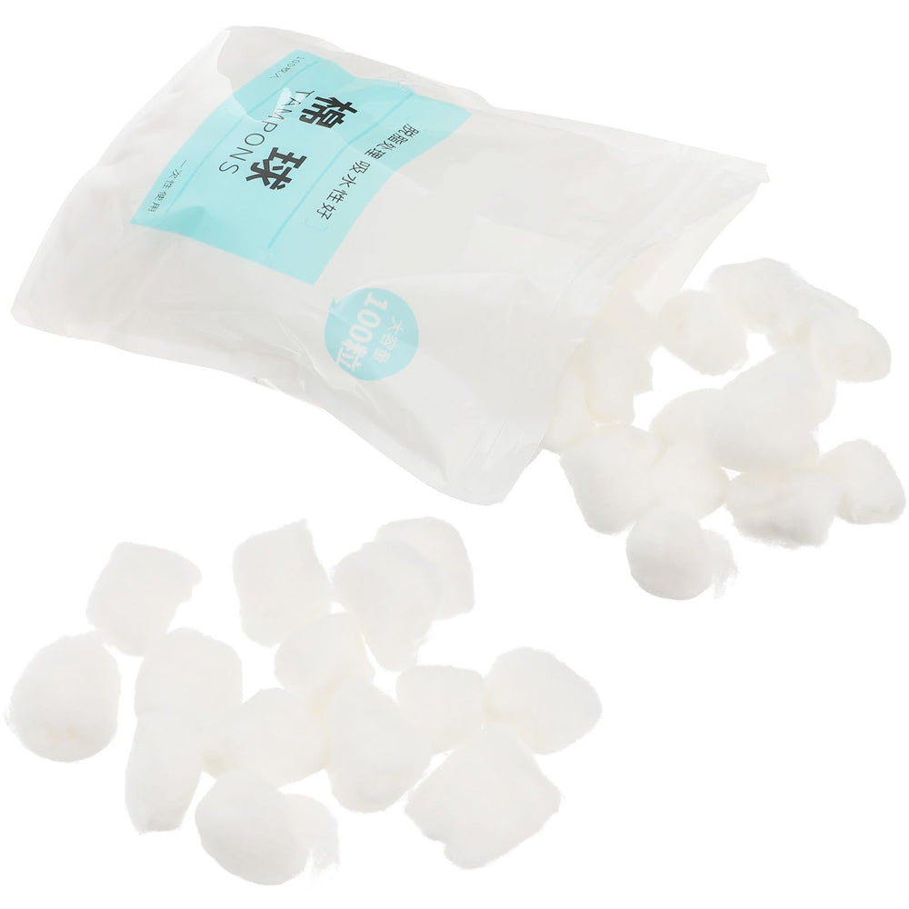 Pure Cotton Balls for Baby Care & Makeup – 300 Count