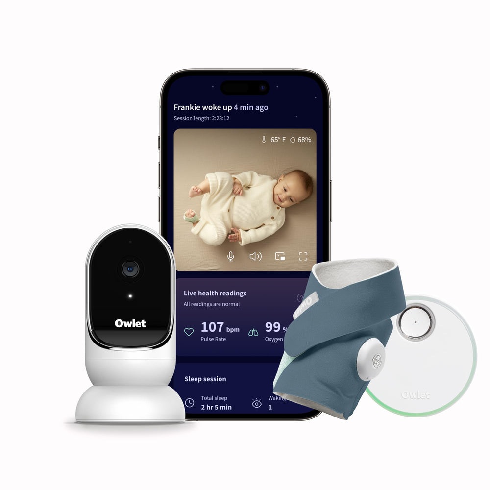 Owlet Dream Duo Gen 1 Dream Sock & Cam 2 Monitor Bundle