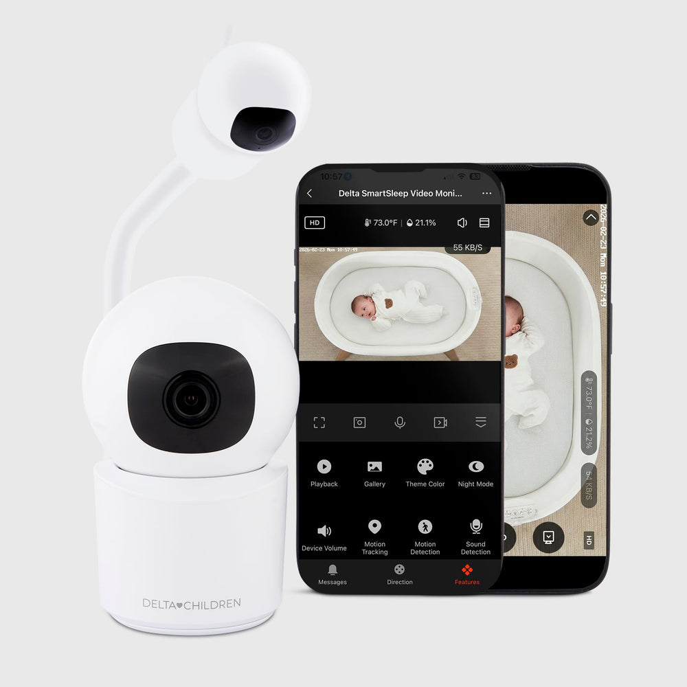 Delta Children Smart Sleep Baby Monitor with Floor Stand