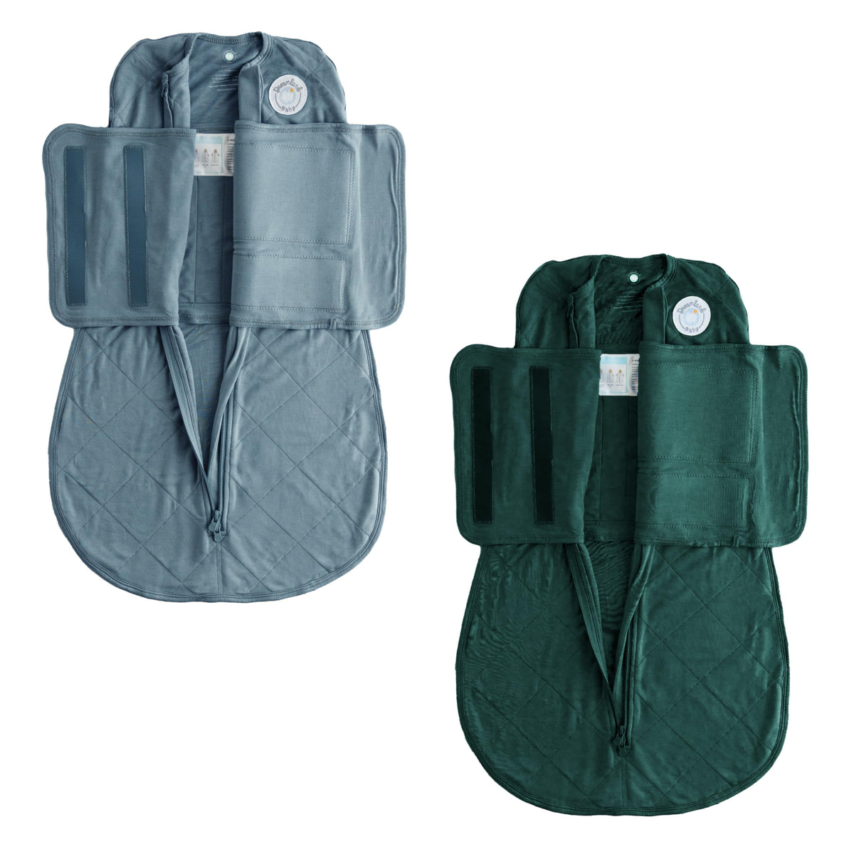 Dreamland Baby Bamboo Swaddle Bundle – Ocean & Forest