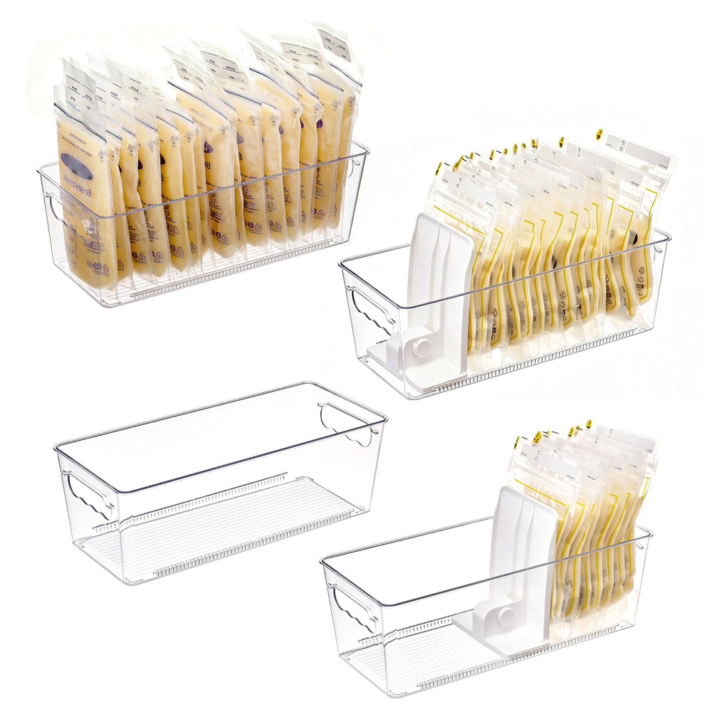 Vtopmart Breast Milk Storage Bag Organizer Container
