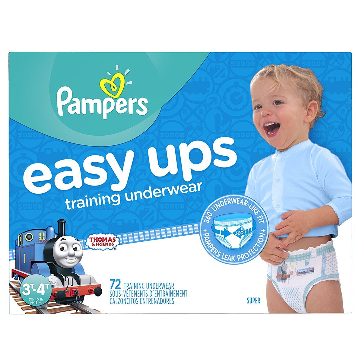 Easy Ups Potty Training Underwear for Toddler Boys